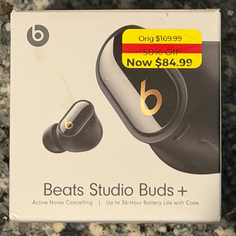 Beats by Dre Studio Buds+ (new, works perfectly)